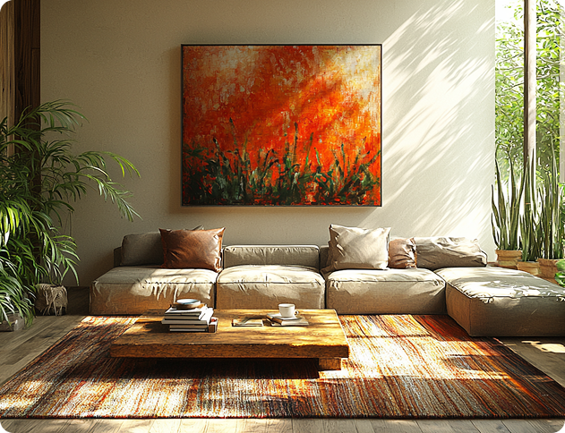 joeydm6_a_beautiful_painting_hanging_on_the_wall_of_a_cozy_livi_ac0713b7-e53a-4d1e-a9de-f181a4f234e9